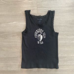 Brandy Melville Strawberry Fields Tank